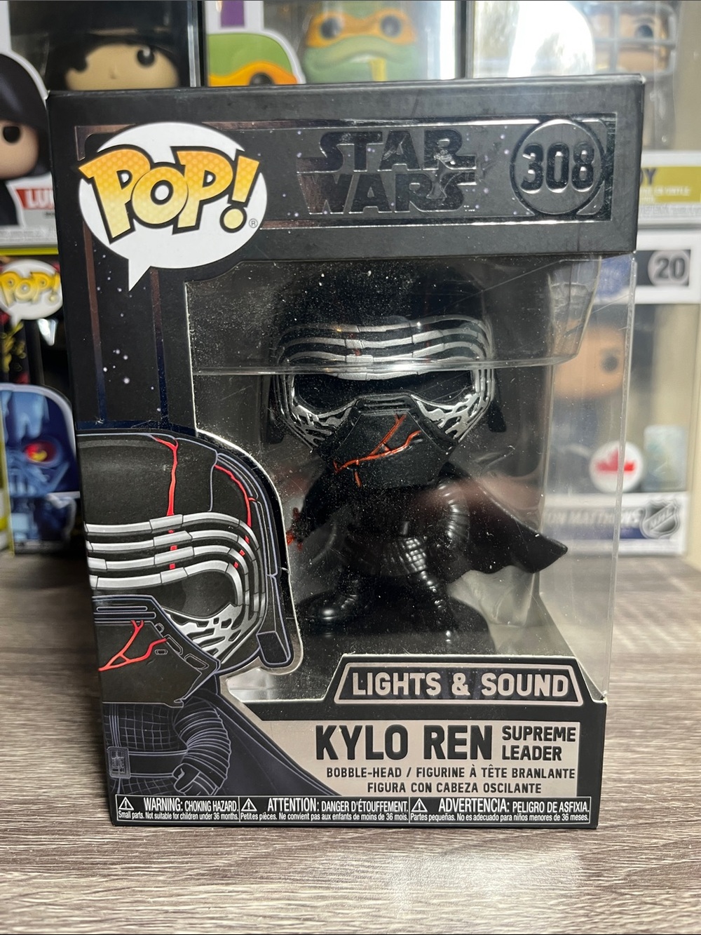 Funko Pop! Kylo Ren Supreme Leader Black and Silver with Red Accents